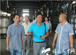 王上秀带队调研我市合成革产业发展